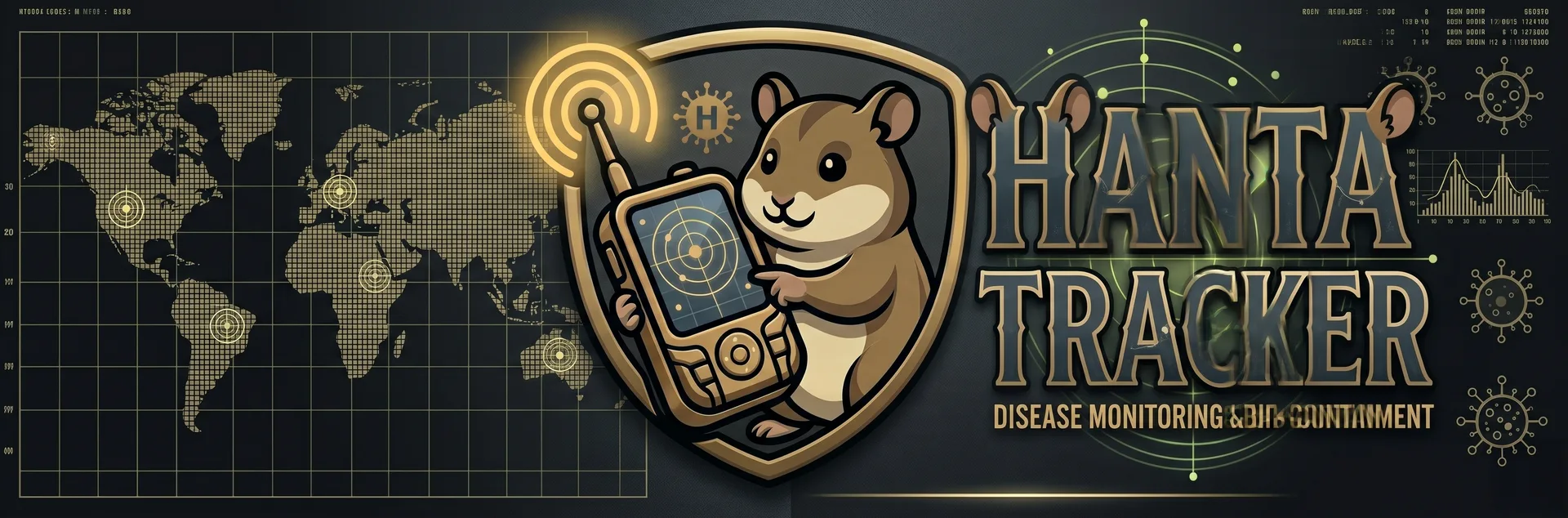 HantaTracker — global hantavirus disease monitoring and containment dashboard